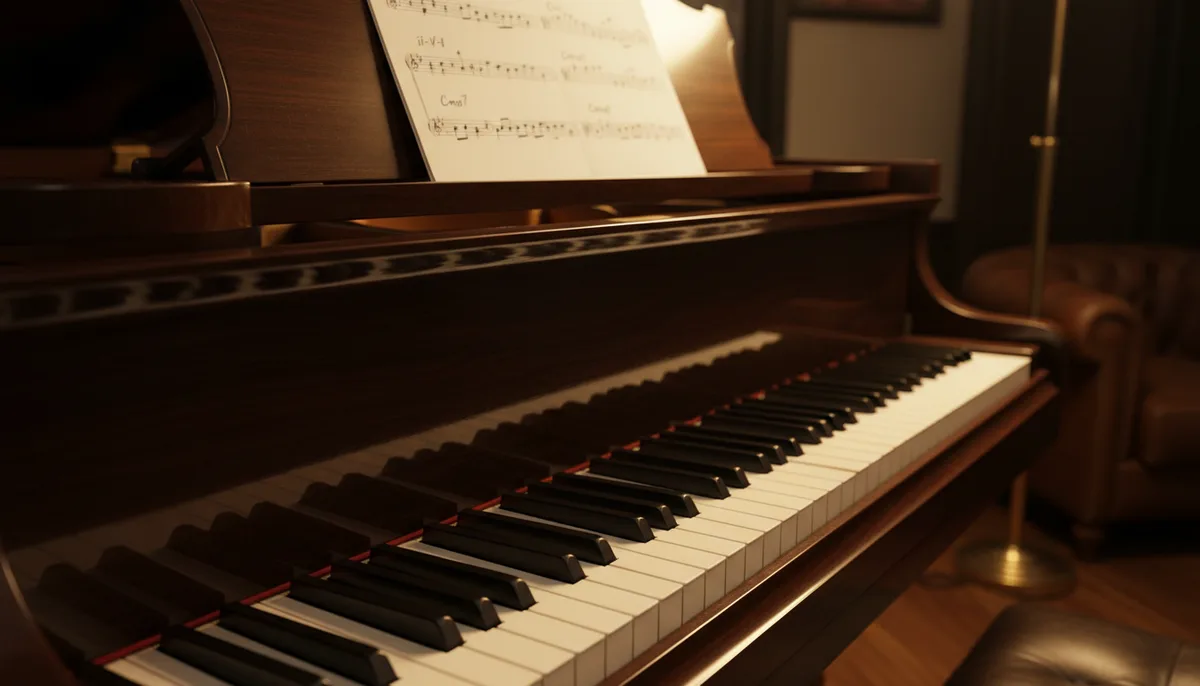 Suite d'accord jazz piano : progressions, grilles et méthode pratique